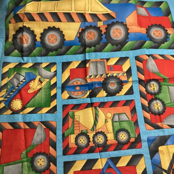 Quilt top and Assorted Boys fabrics - Picture 7 of 11